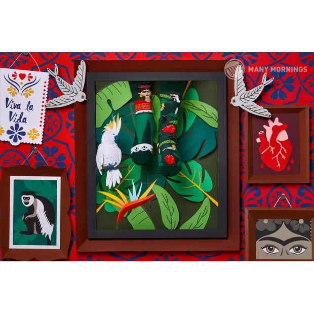 Socquettes Frida Kahlo