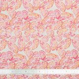 Tissu coton Pink Butterfly - Bibop et Lula