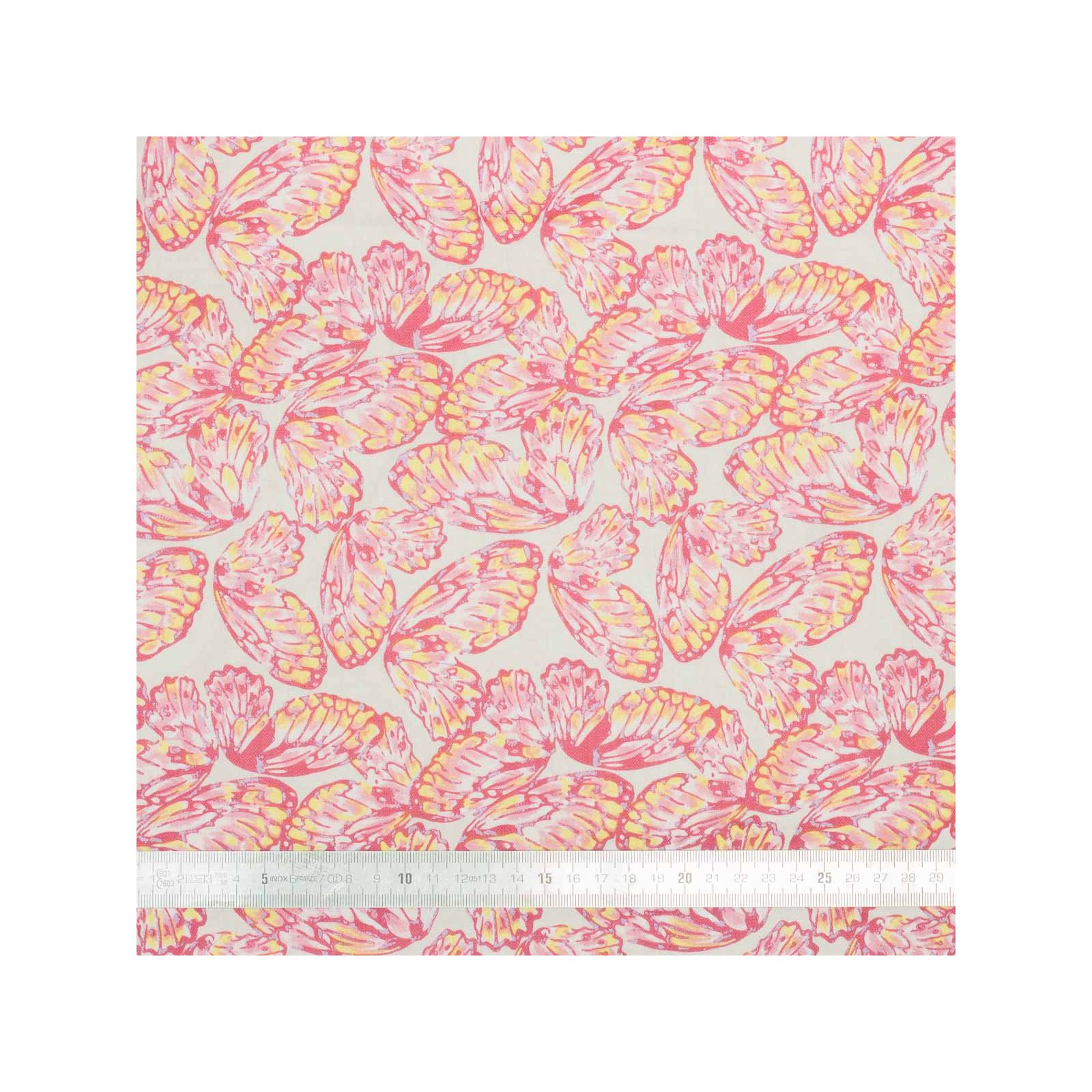 Tissu coton Pink Butterfly - Bibop et Lula