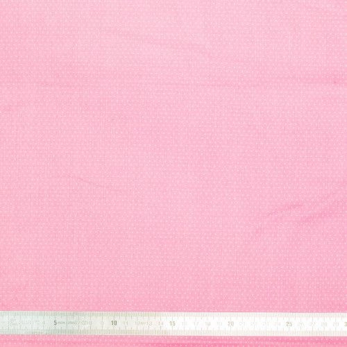 Tissu coton Pois rose - Bibop et Lula