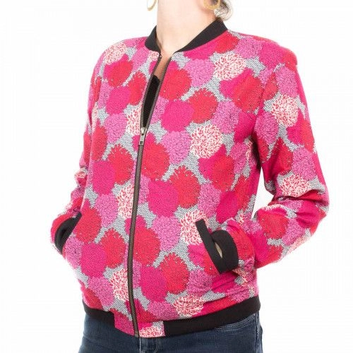 Bomber coton Pivoines - Bibop et Lula