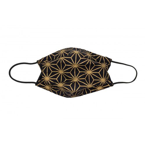 Masque tissu Asanoha gold - Bibop et Lula
