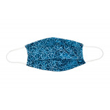 Masque tissu enfant Blue Leaves - Bibop et Lula