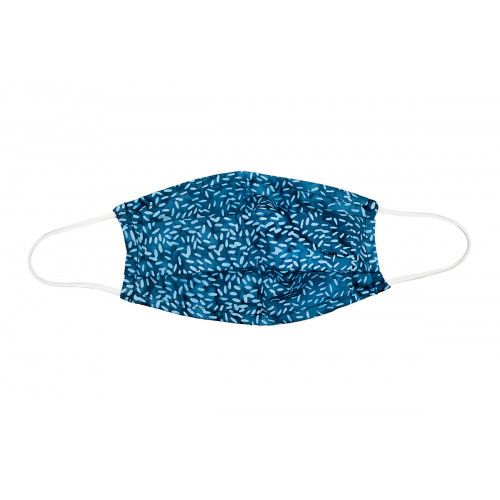 Masque tissu enfant Blue Leaves - Bibop et Lula