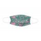 Masque tissu enfant Pink Blossom - Bibop et Lula