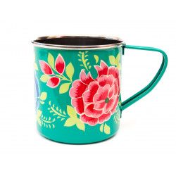 Tasse inox peinte à la main Saputara - Bibop et Lula
