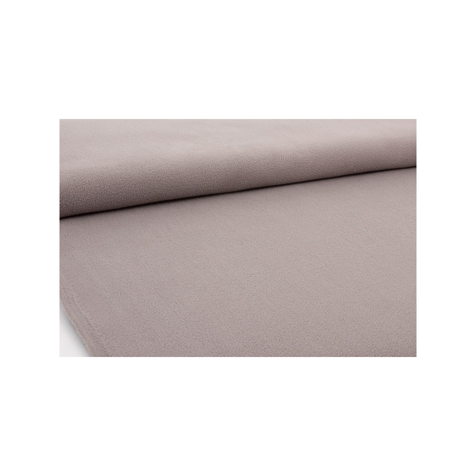 Tissu polaire unie gris