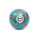 Bouton de meuble céramique Bleu fleurette rouge - Bibop et Lula