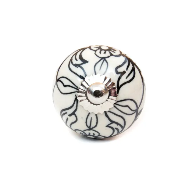 Bouton de meuble céramique 120