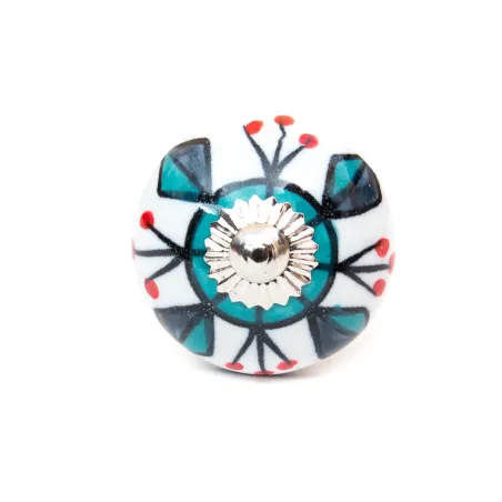 Bouton de meuble céramique 123