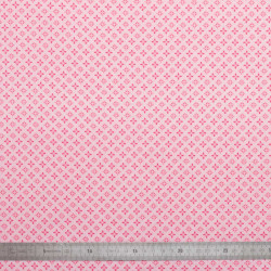 Tissu coton Motifs roses - Bibop et Lula