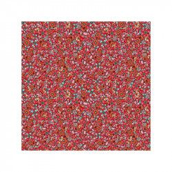 Coton Bio Paillettes rouge - Bibop et Lula