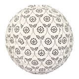 Lampion tissu boule japonaise rond Black Tinta - Bibop et Lula