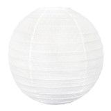 Lampion tissu boule japonaise rond Plumetis - Bibop et Lula
