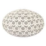 Lampion tissu boule japonaise ovale Black Tinta - Bibop et Lula