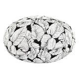 Lampion tissu boule japonaise ovale Sumatra - Bibop et Lula