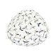 Lampion tissu boule japonaise goutte Hiondelles - Bibop et Lula