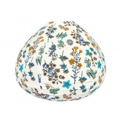 Lampion tissu boule japonaise goutte Yellow Spring - Bibop et Lula