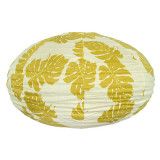 Lampion tissu boule japonaise ovale Montsarrat - Bibop et Lula