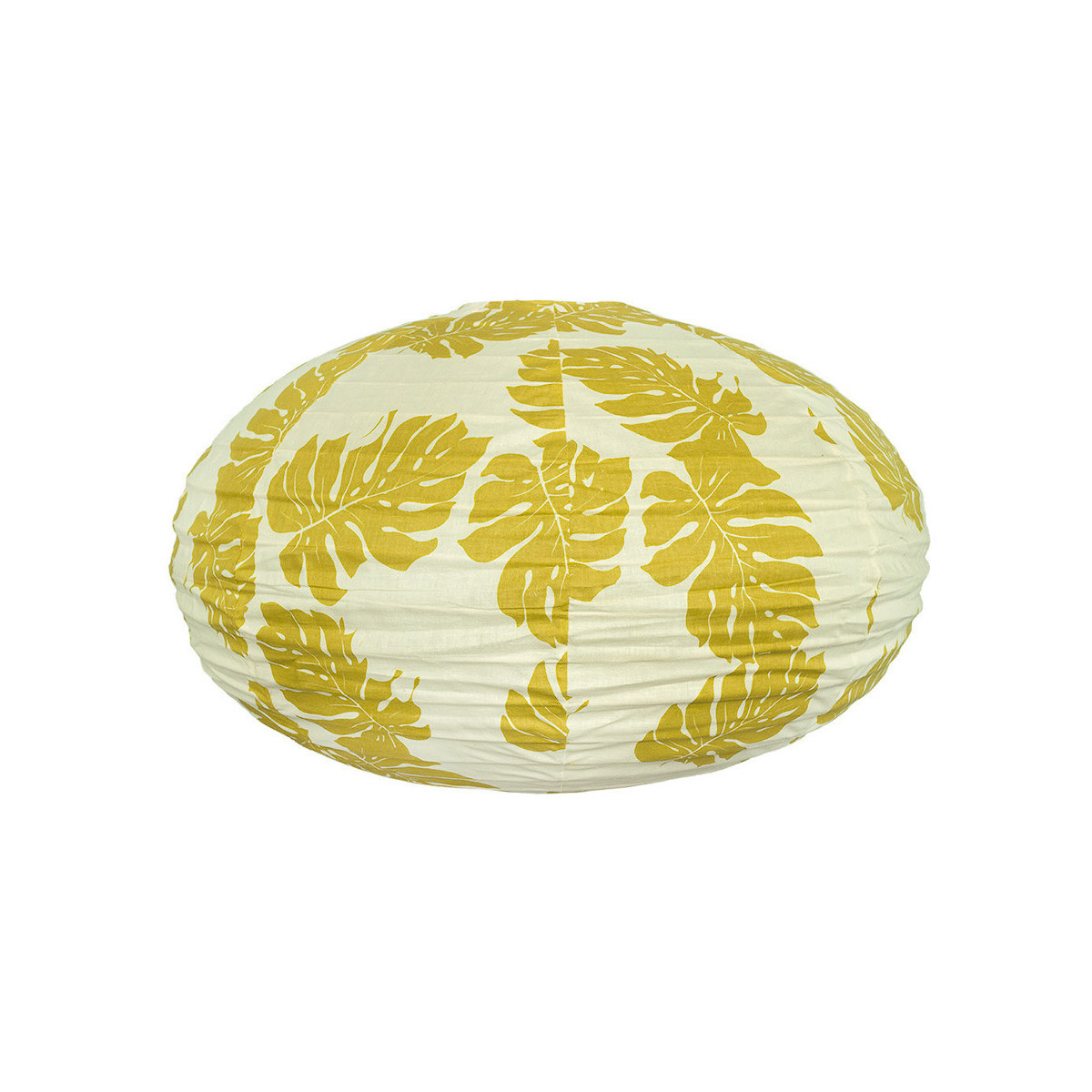 Lampion tissu boule japonaise ovale Montsarrat - Bibop et Lula
