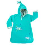 Burnou polaire Poissons bleus - Bibop et Lula