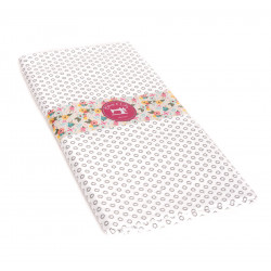 Coupon tissu 1 mètre Céleste - Bibop et Lula