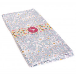 Coupon tissu 1 mètre Small Garden Ciel - Bibop et Lula