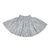 Coupon tissu 1 mètre Small Garden Ciel - Bibop et Lula