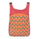 Sac à dos coton Flores Abricot - Bibop et Lula