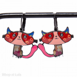 Boucles d'oreilles Minette - Bibop et Lula