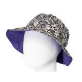 Chapeau coton réversible enfant Liberty - Bibop et Lula