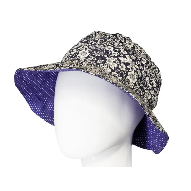 Chapeau coton réversible enfant Liberty