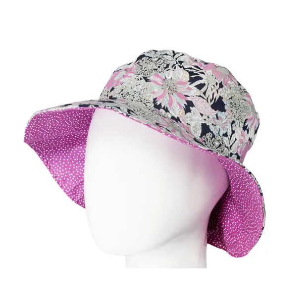 Chapeau coton réversible enfant Sunflower