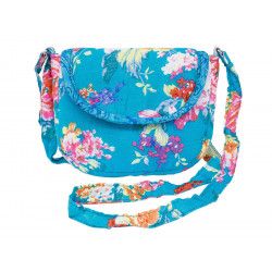 Sac à main bandoulière petite fille Frida Turquoise - Bibop et Lula