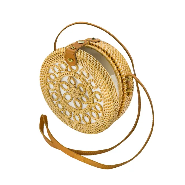 Sac rond de Bali Flower