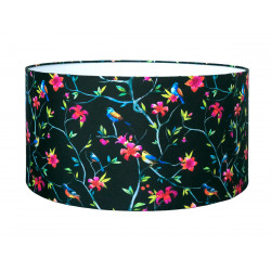Grand abat-jour rond Black Bird - Bibop et Lula