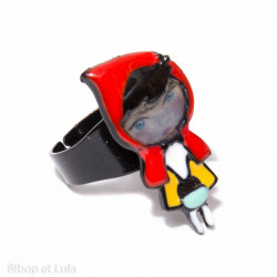 Bague Petit Chaperon Rouge - Bibop et Lula