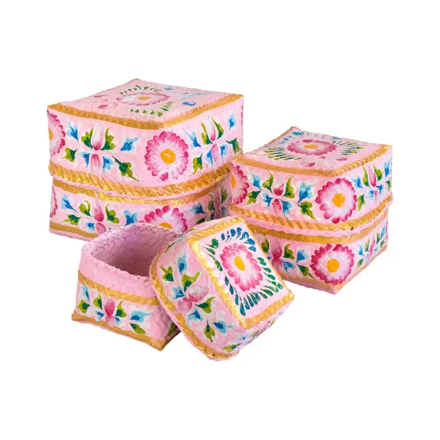 Boites à offrande peintes Gypsy Rose