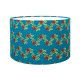 Petit abat-jour cylindrique Flores - Bibop et Lula