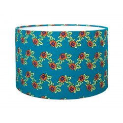 Petit abat-jour cylindrique Flores - Bibop et Lula