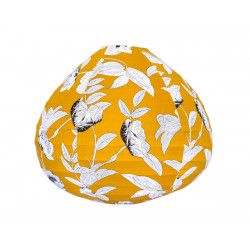 Lampion tissu boule japonaise goutte Coco Yellow - Bibop et Lula