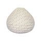 Lampion tissu boule japonaise goutte Kipas Argent - Bibop et Lula