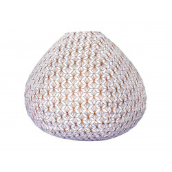 Lampion tissu boule japonaise goutte Kipas Bronze - Bibop et Lula