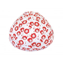 Lampion tissu boule japonaise goutte Poppy - Bibop et Lula