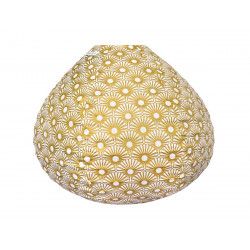 Lampion tissu boule japonaise goutte Solas Gold - Bibop et Lula