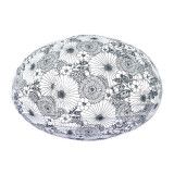 Lampion tissu boule japonaise ovale Bouquet - Bibop et Lula