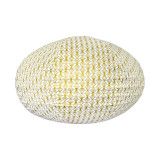 Lampion tissu boule japonaise ovale Kipas Or - Bibop et Lula