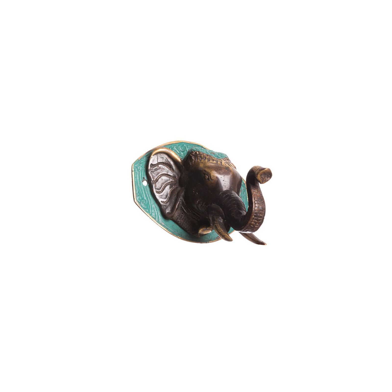 Patere Porte Manteau Mural Bronze Petit Elephant Patere Porte Manteau Mural Bronze Petit Elephant