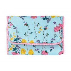 Pochette à barrettes Saori Blue - Bibop et Lula