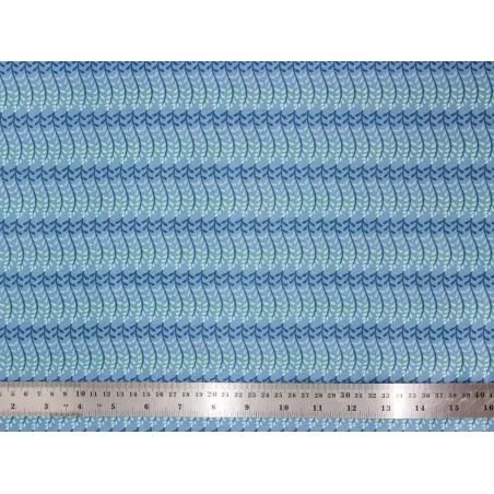 Coupon tissu Ada Blue